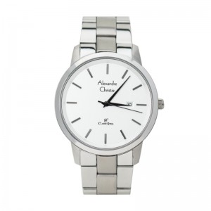 Alexandre Christie AC 8645 Silver White Man MDBSSSL